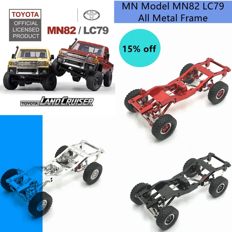 

All-Metal Frame for MN Model MN82 LC79 RC Car,Modified Chassis Upgrade Parts,Factory Direct Sales