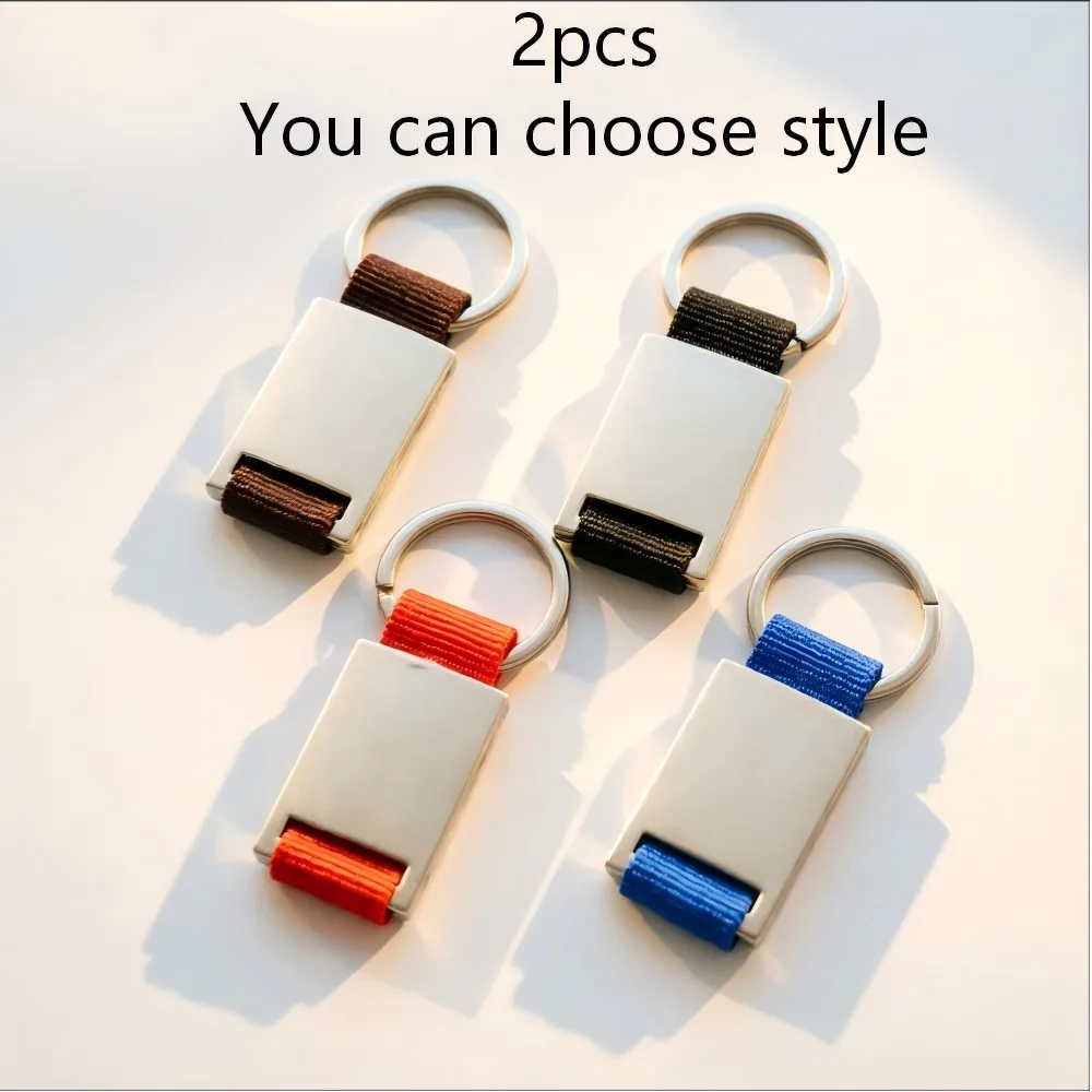 

2/4/10/100pcs Mini Outdoor Metal Keychain Preparati Car Nylon Key Camping Company Ring Package Day Wholesale Chain Souvenir Gift