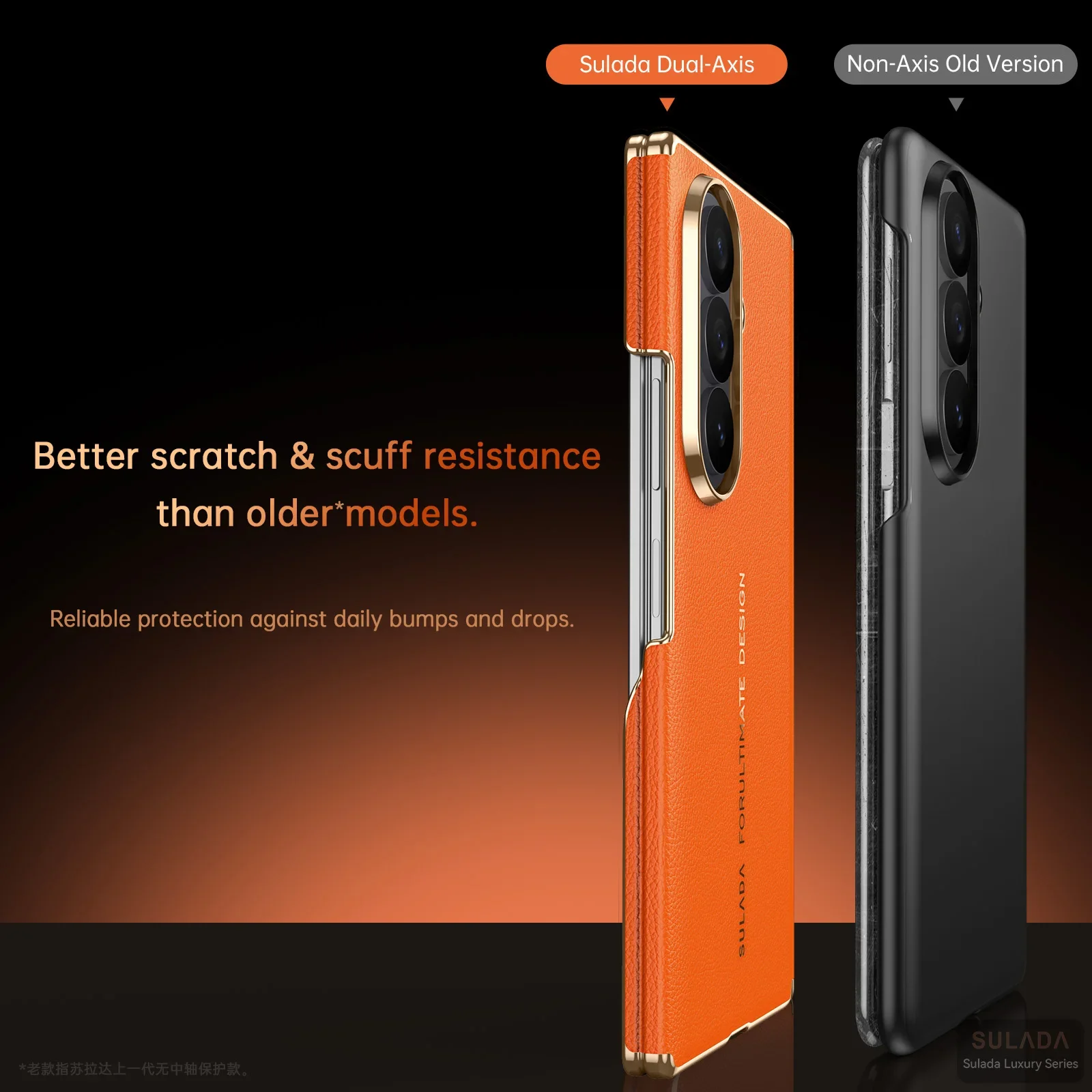 For Samsung Galaxy Z Fold 8 Ultra Dual-axis genuine leather case luxury style lens precision hole protection magnetic phone case