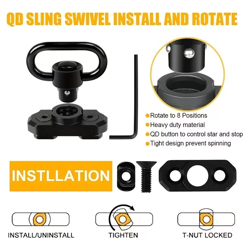 1/2 Pack Two Point Traditional QD Sling 1.25