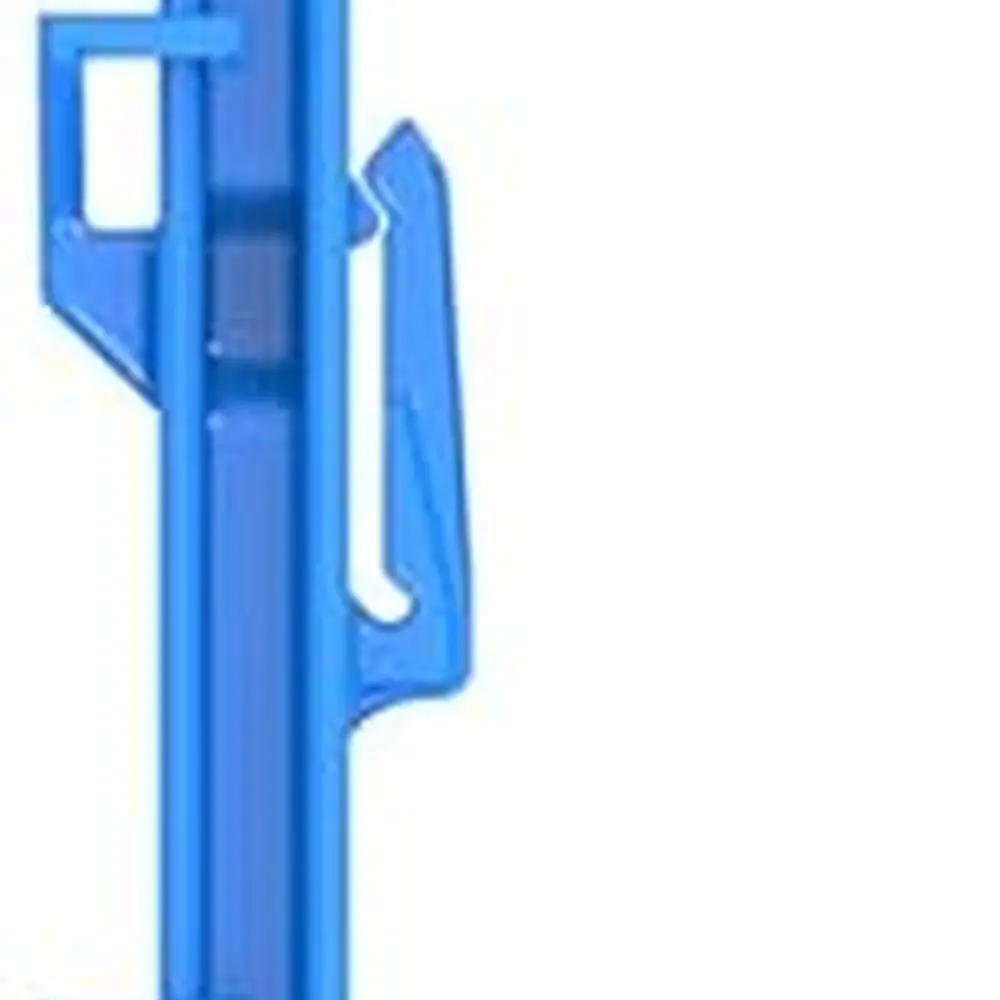 

50-Piece 43 H-Profile Step-In Electric Fence Posts for Livestock & Gardens - Heavy Duty Gavanized Steel