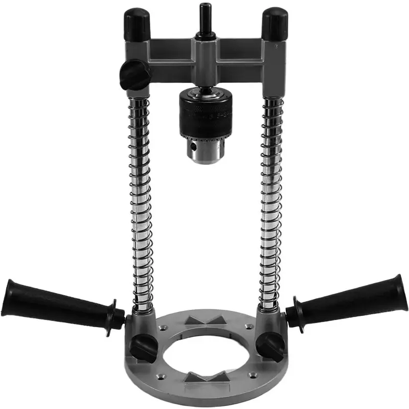 Multifunction Portable Drill Guide Attachment, Drill Press Adapter For Hand Drills, Universal Bench Clamp Holder, Repair Tool St