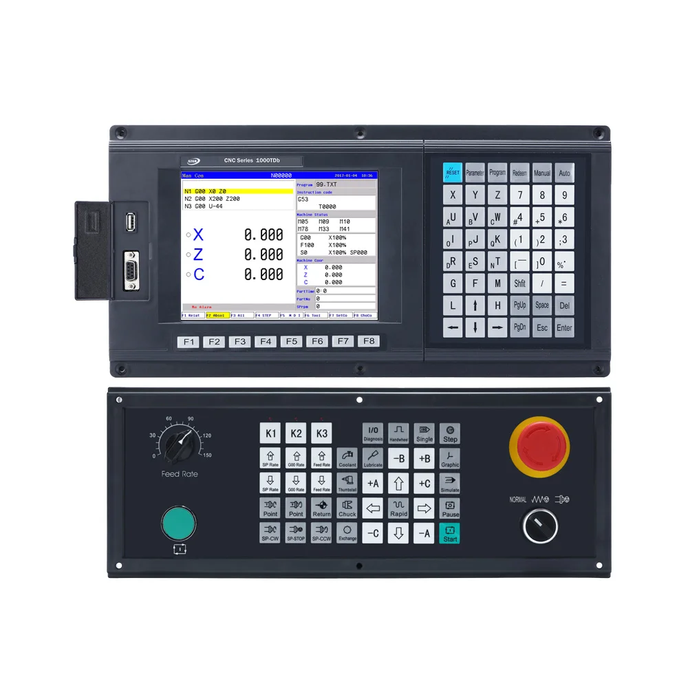 SZGH ATC 3 Axis CNC Lathe Controller for Numerically Control Grinder &new USB Interface Control Panel