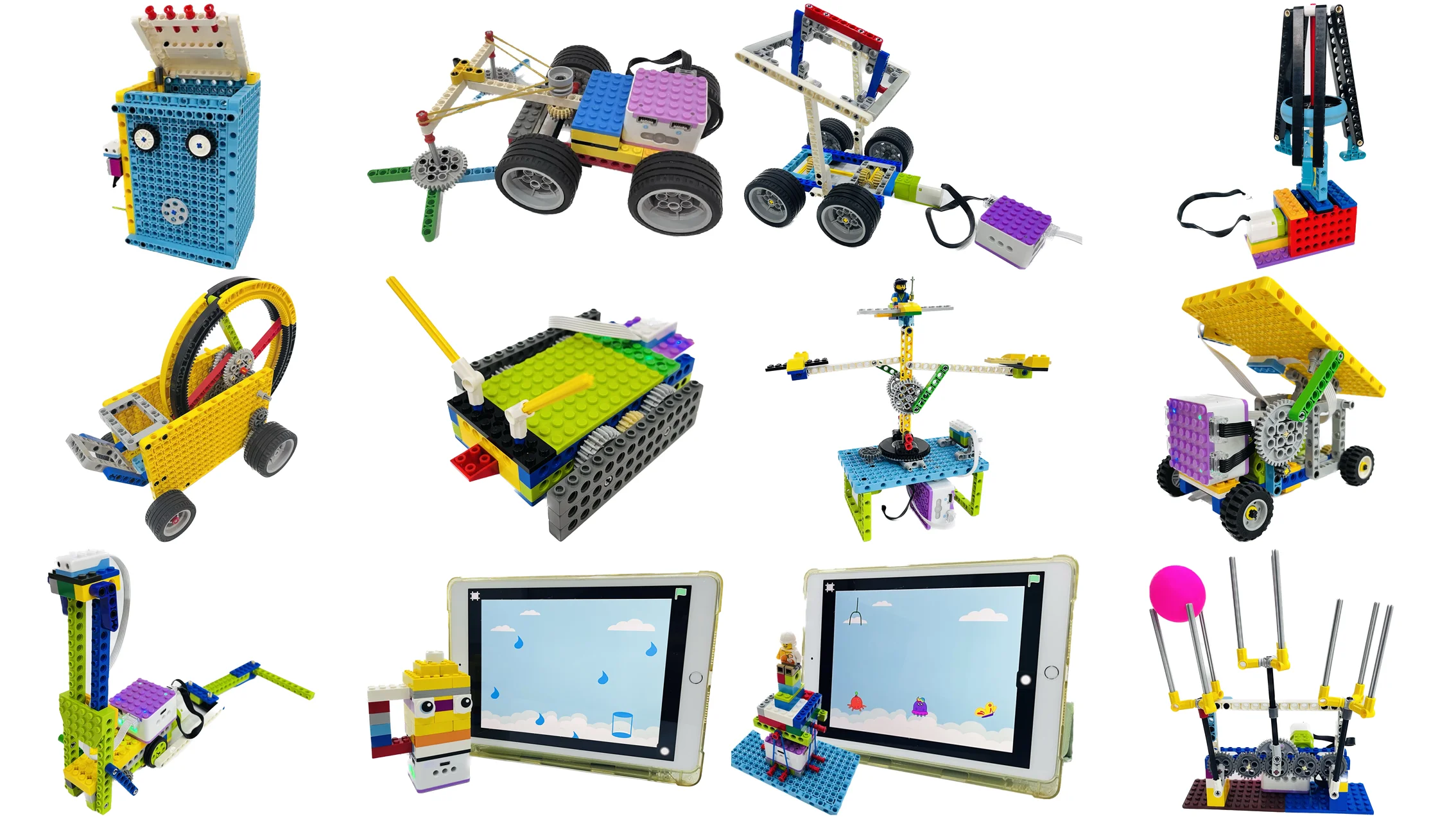 ICQbot التفاعلية الترميز روبوت مجموعة AI روبوت لتقوم بها بنفسك لعبة مجسمة لتعليم البناء والبناء للأعمار 5-7 سنوات