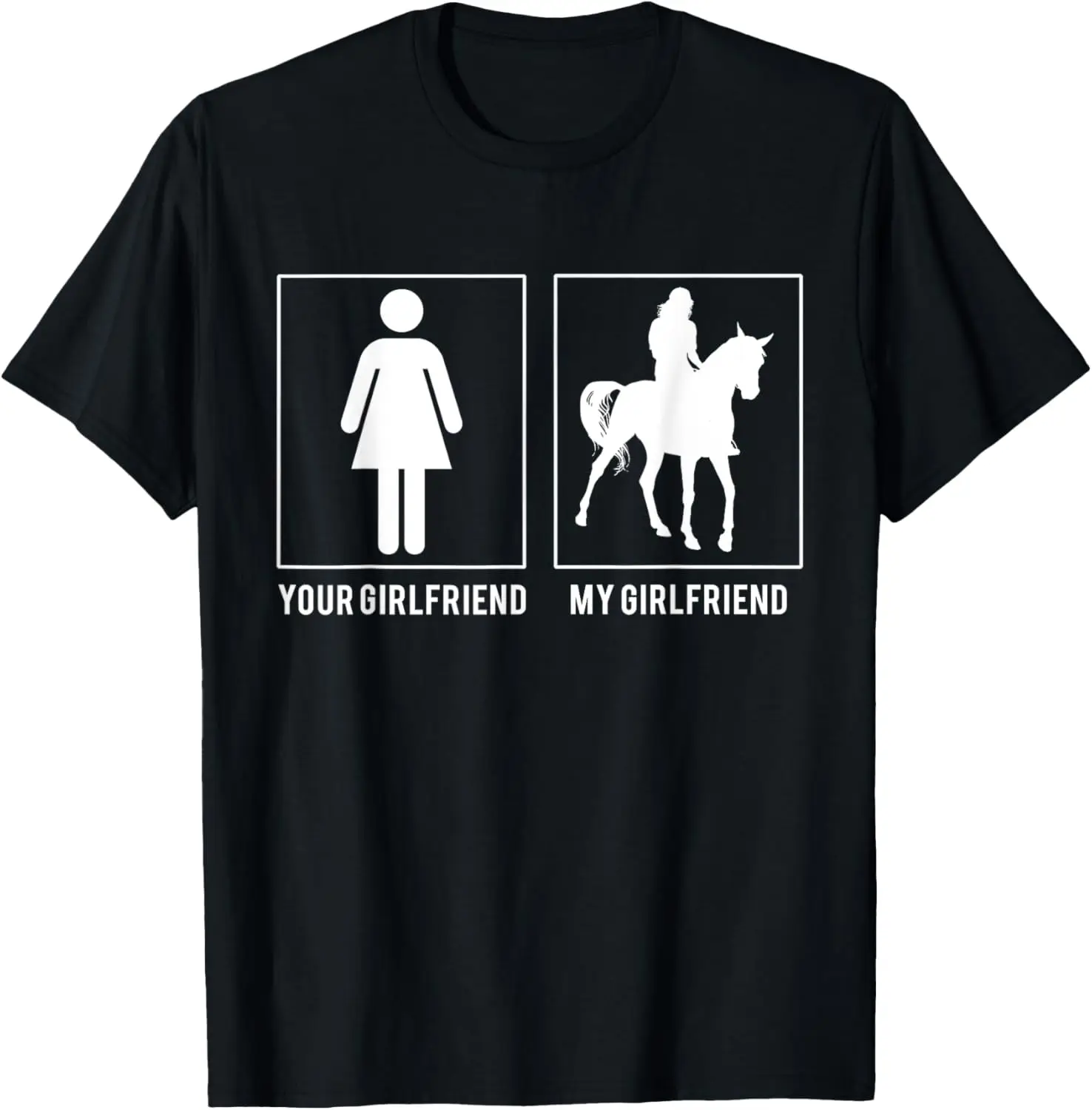 

HORSE RIDER - YOUR GIRLFRIEND - ФУТБОЛКИ MY GIRLFRIEND ФУТБОЛКА
