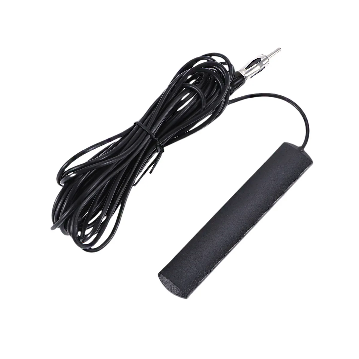 Universal Car Antenna Black Ant-309 Fm Signal Amplifier Amplify Radio Reception Windshield Mount Vehicle Boat Rv Signal Device