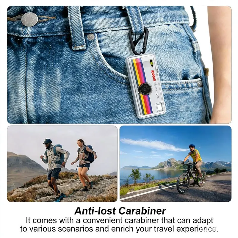 Protect Case Transprent Clear TPU Case for Kodak Charmera Camera Anti-Drop Protective Shell Cover Bag