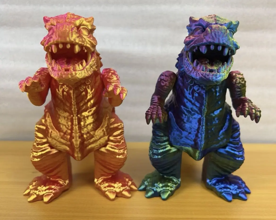 New 3D printed monster Godzilla movable joint commemorative ornaments decorative creative toys, birthday gifts, parties, the bes