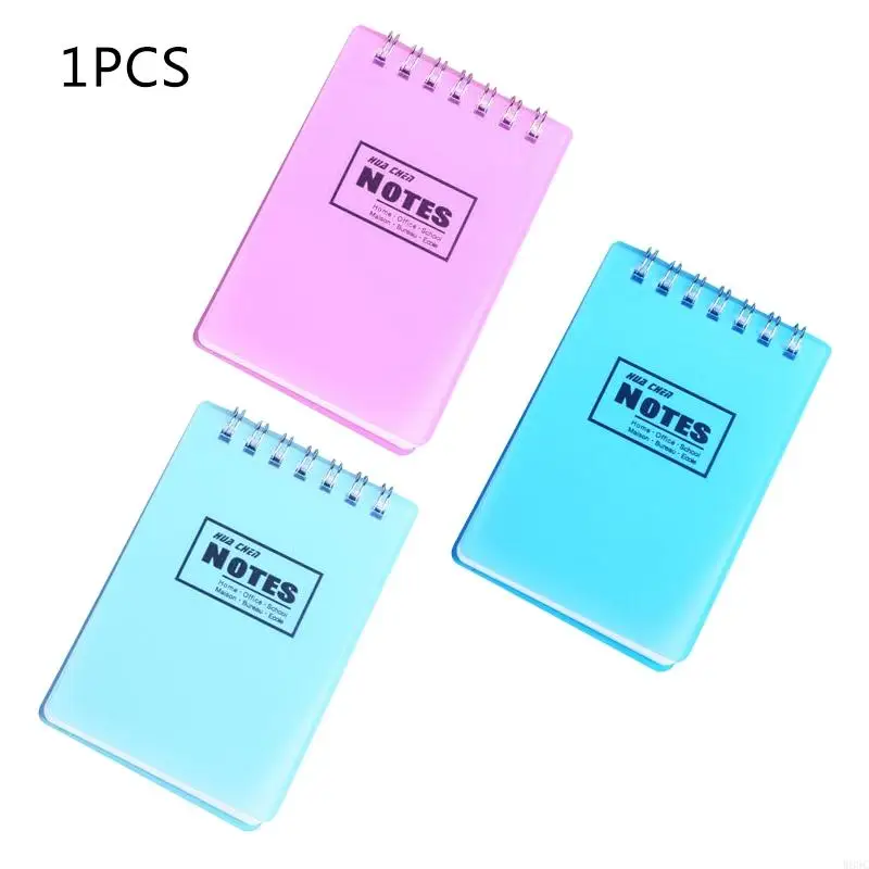 W89C Notas bolsillo Papeles Mini Notepad Notorbook Pequeño Planner To-Do-List 42 Hojas para niños Estudiantes