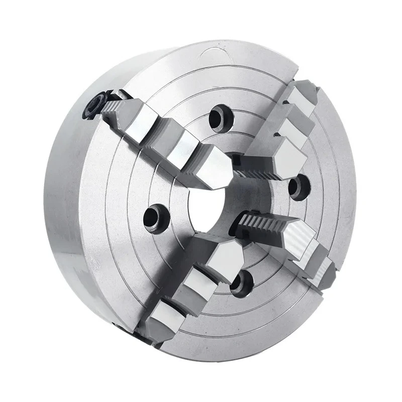 Four-jaw single-action chuck K72 200 250 320 400 Lathe manual chuck clamp 500 four-grip