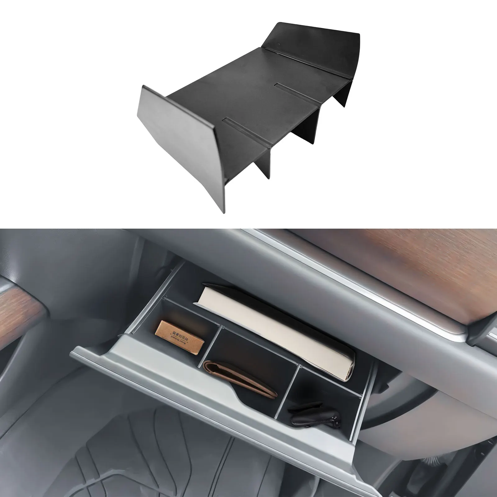 

Center Console Glove Dividers for 2022-2023 2024 2025 Silverado/Sierra 1500,2024 2025 Chevy Silverado/GMC Sierra 2500HD 3500HD