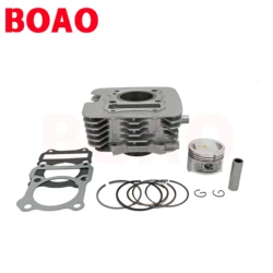 57mm Motorcycle cylinder engine piston kit with cylinder diameter suitable for Suzuki EN150 GS150 GN150 GZ150 150CC