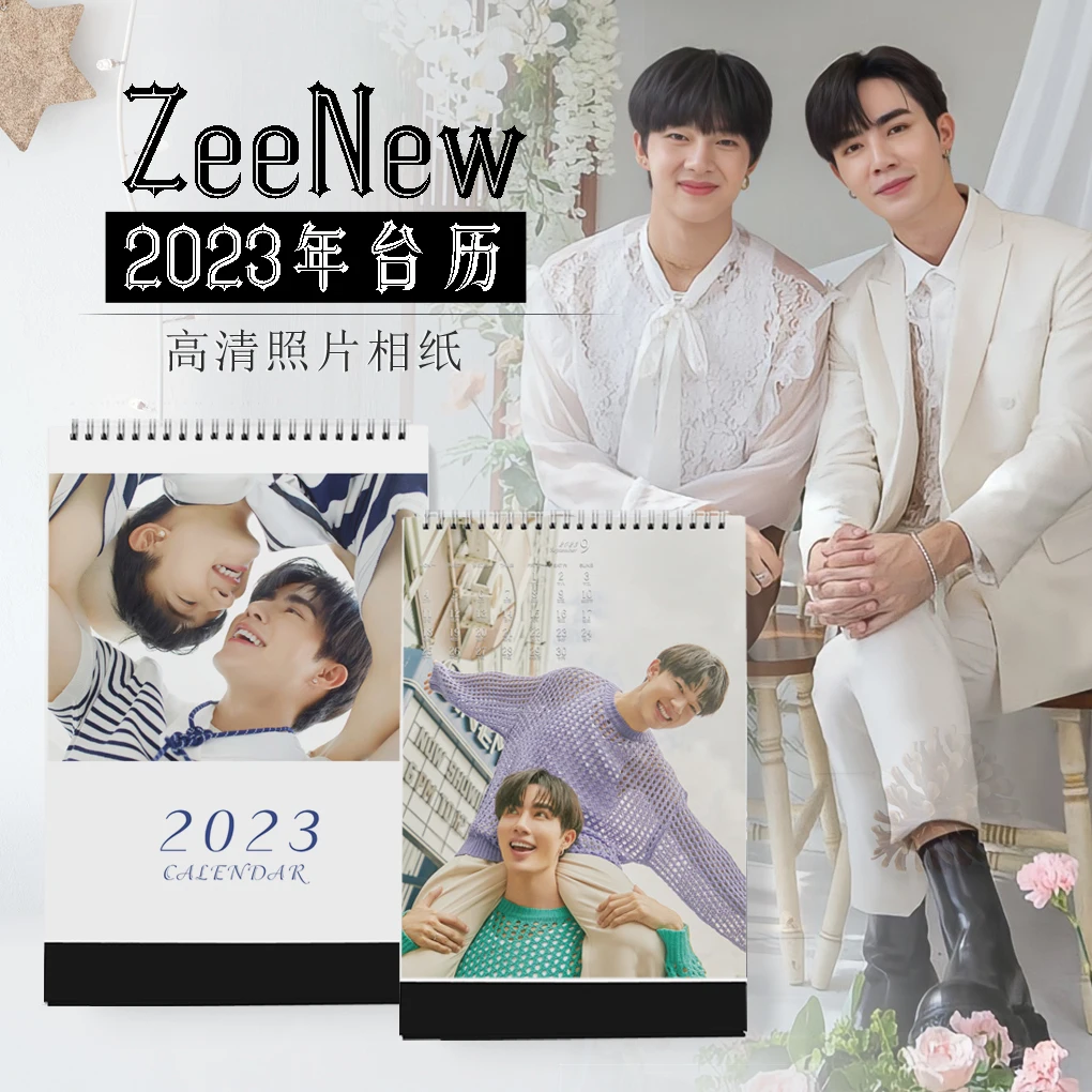 

Thailand Drama ZeeNew Cutie Pie CutiePieSeries Calendar Desk Planner Decor Desk Zeepruk NuNew Hia Lian Nu Kuea Standing Calendar