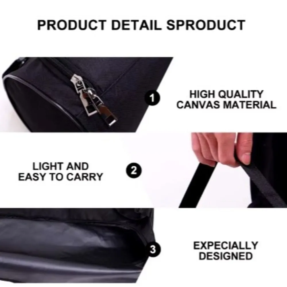 

Thickened Yoga Mat Bag Folding Adjustable Strap Pilates Mat Backpack Double Zipper Multifunction Storage Sports Pad Cover Dance