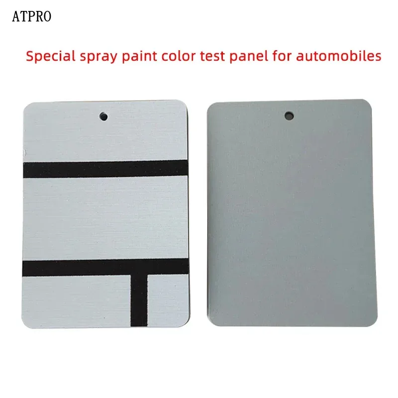 

50pcs Car Spray Paint Contrast Board Palette Sample Iron Plate Spray Paint Tool Accessories