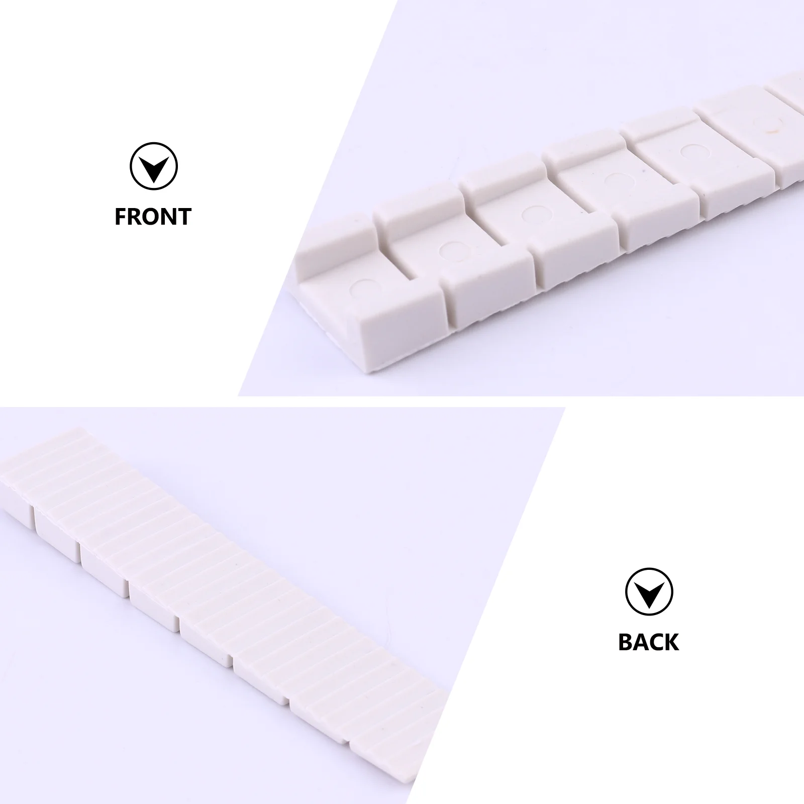 20 Pcs Gasket Construction Shims Table Baseboard Sofa Leveling Abs Home Improvement DIY Leveler Levelers Mailbox Post