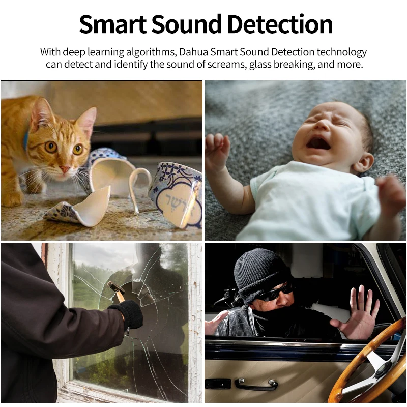 Dahua 4K WizMind S Smart Ai Camera 8MP Face Detection Camera Support AcuPick EPTZ People Counting DeepLight Mic HDW5842TM-ASE S3