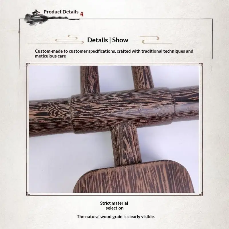 Wood Balancing Massage Shovel Easy to Clean Gua Sha Massager for Home Meridian Dredging Daily Body Relaxation