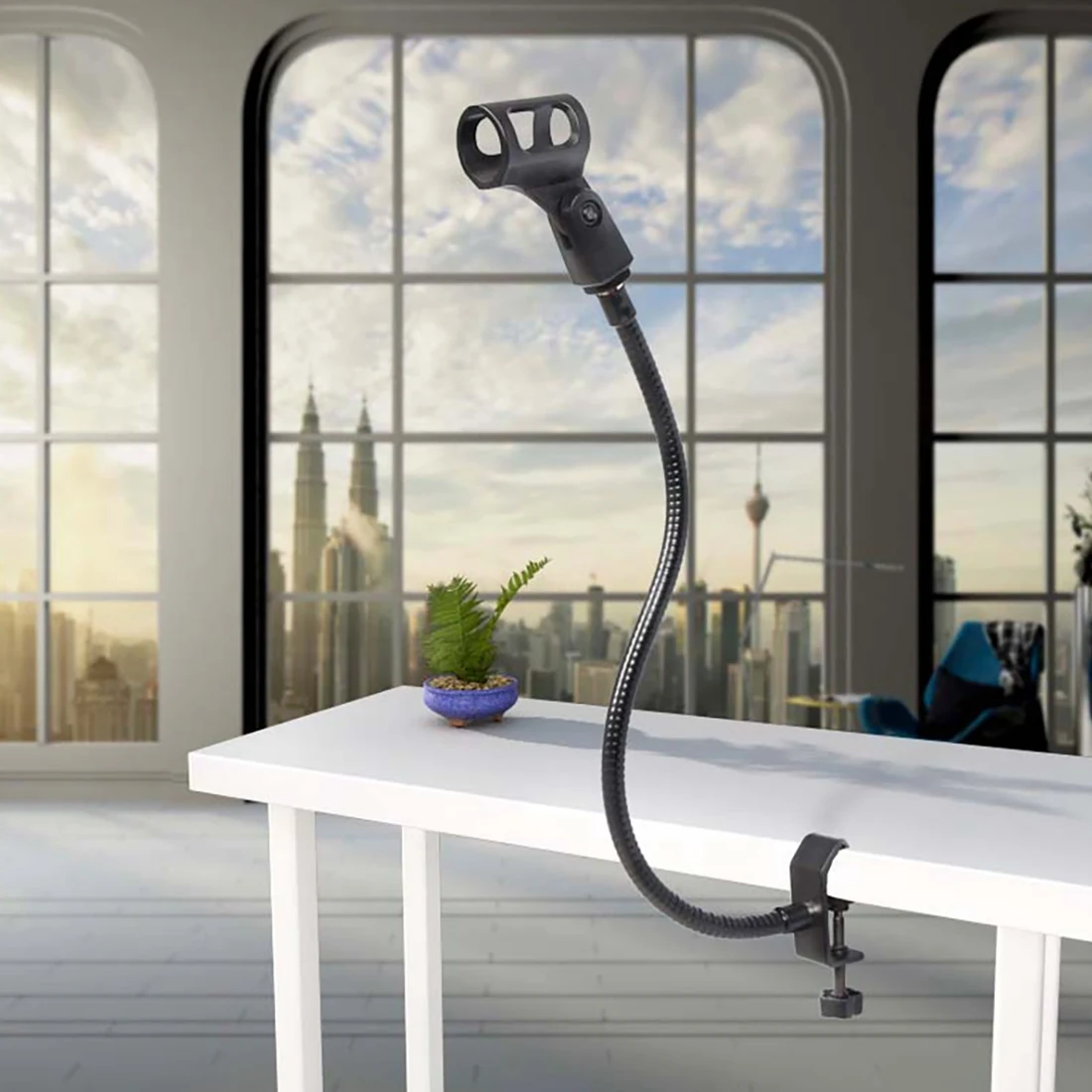 microphone stand Microphone Stand Flexible Gooseneck Desk Clamp Holder Microphone Arm