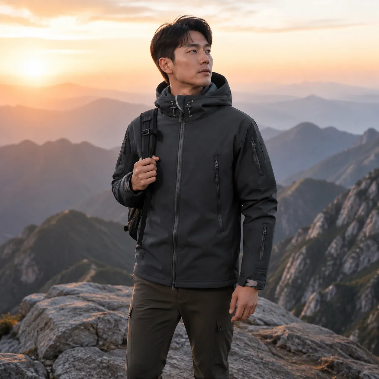 2026 New Camouflage Softshell Jacket Winter Waterproof Fleece Outdoor Coat Hunting Climbing Riding Hiking