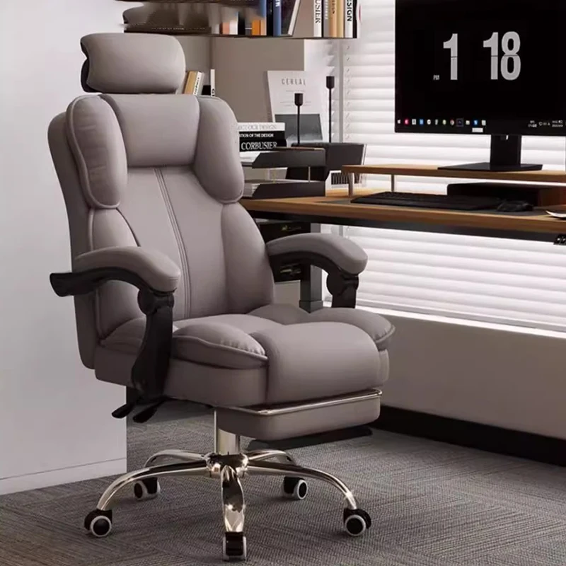

Swivel Accent Office Chair Lounge Ergonomic Gaming Rolling High Back Office Chair Comfortable Chaise De Bureaux Home Furniture
