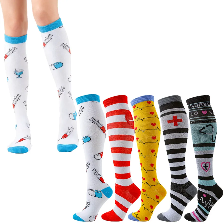 

Компрессионные спортивные носки для мужчин и женщин для тенниса, футбола, регби