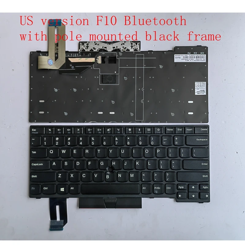 US keyboard for Lenovo E480 E485 E490 E495 E490S L380 L480 L390