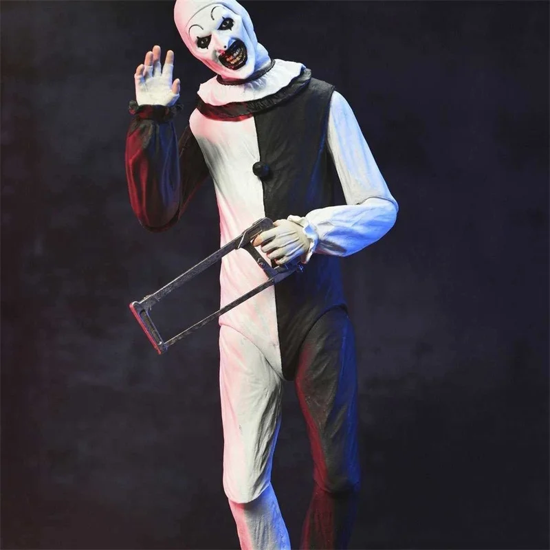 Neue NECA Art The Clown Figur, Damien Leones Terrifier Actionfigur, Modellspielzeug mit Beweglichen Gelenken, Neujahrs-Geschenk – Detail 8