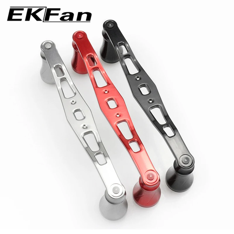 EKFAN 130MM CNC Process Alloy 35G 8x5MM/7x4MM Holes For Drip Fishing Wheel Trolling Bastcast Reels Handles Parts DIY