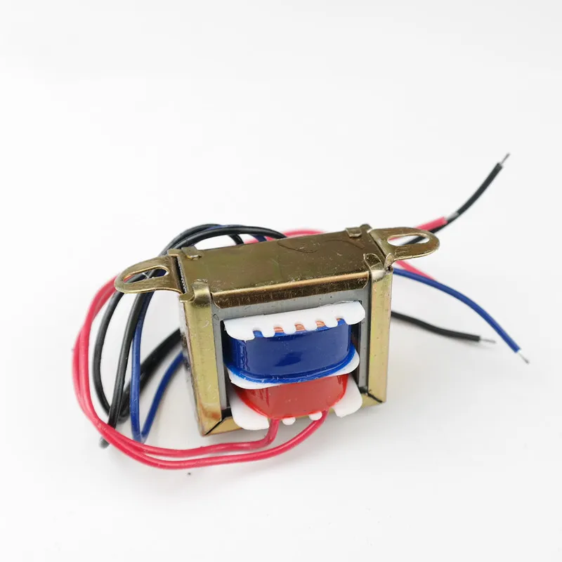 المزدوج 12 فولت محول الطاقة E-نوع الحديد الأساسية السلطة 3 واط الأسلاك النحاسية لف ل preamplifier و مجلس الطاقة الصغيرة استخدام