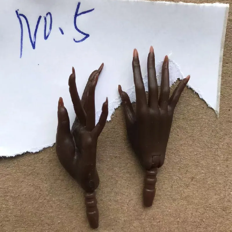 MENGF Doll Hands Long Nail Quality Doll Parts 8 Color 7 Gesture Hands For FR IT PP Super Model Doll Accessories DIY New Decors