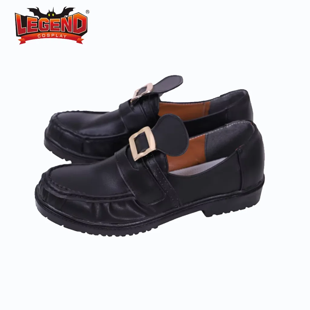 18th Century Men Leather Shoes Medieval Henry Tudor Cosplay Fashion Boots Theater Musical Props Halloween Carnival Party Shoes