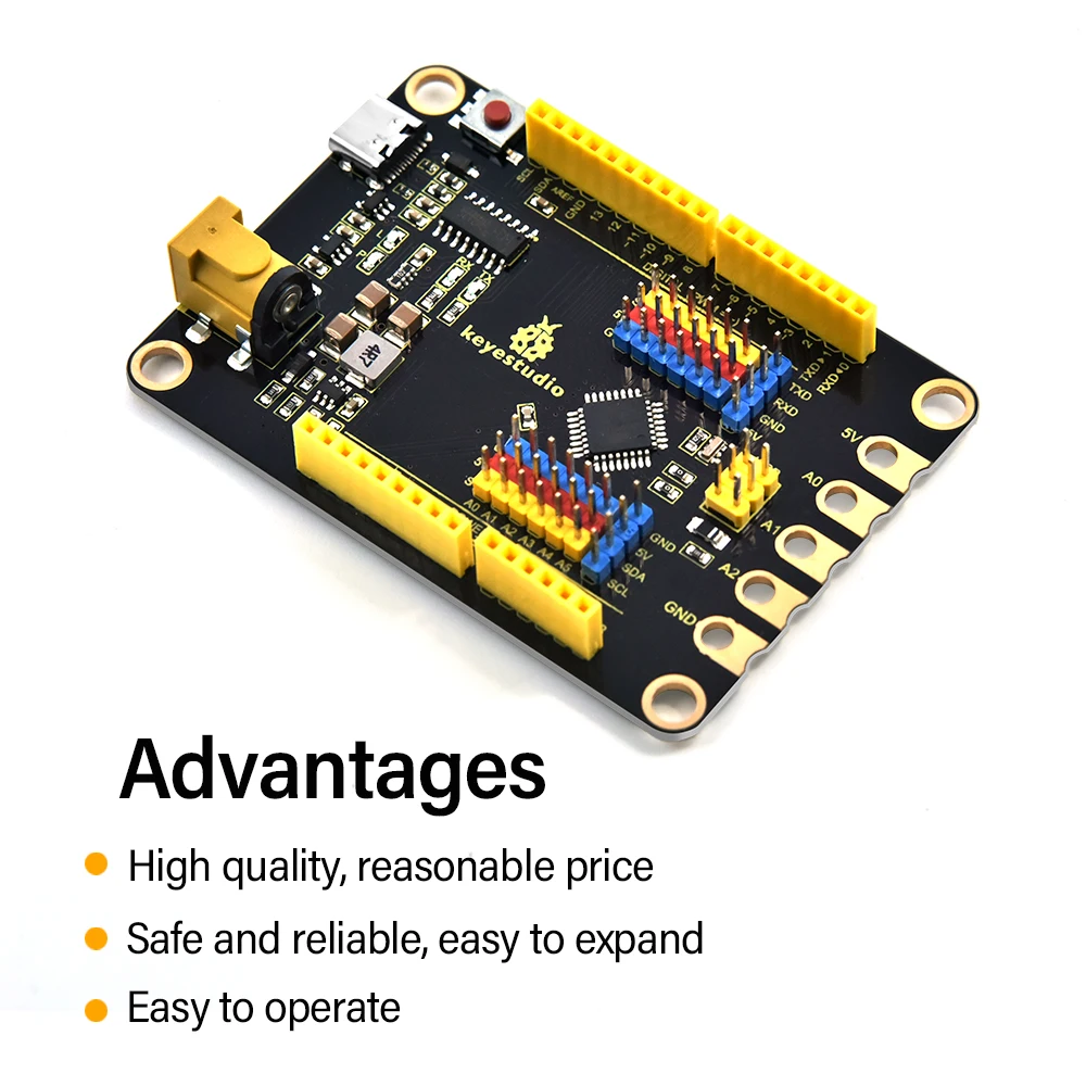 Keyestudio Development Board Super Maker Programming  With USB Type-C For Arduino UNOR3 Suitable For LEGO Building Blocks