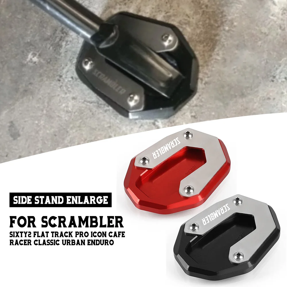 

Motorcycle Kickstand Extension Support Plate For Ducati Scrambler Sixty2 Flat Track Pro Icon Cafe Racer Classic Urban Enduro