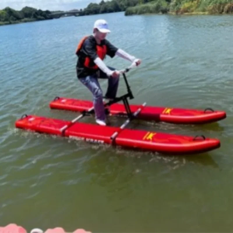 Pedal-type multi-person water bicycle, water bicycle, parent-child tour lake sightseeing leisure boat