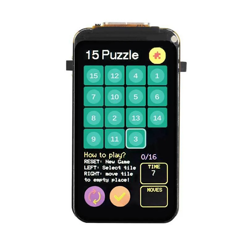 Well Made-ESP32 C6 1,47 inch displayontwikkelingsbord 172×320 met RGB-licht SD-kaartsleuf ondersteunt wifi Bluetooth