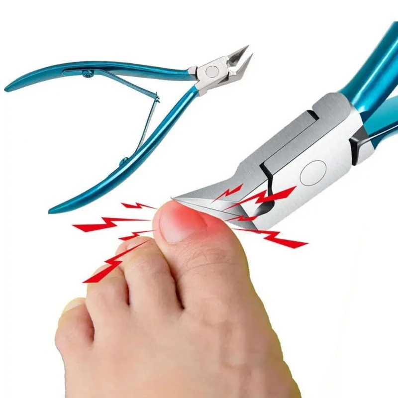 1Pcs Toenail Clippers For Thick Ingrown Nails Wide Opening Non-Slip Long Handle Toenail Cutter Trimmers