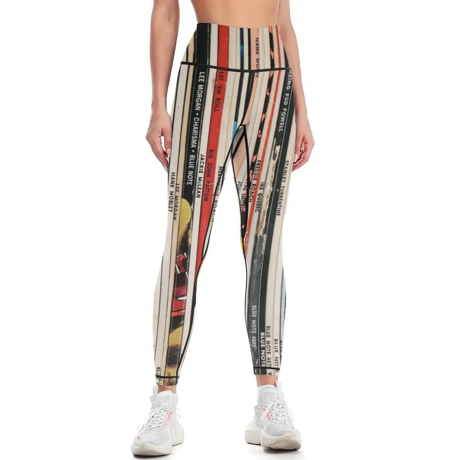 

Blue Note Vinyl Collection Leggings sportswear woman gym 2025 sports shirts gym sport pants push up legging Womens Leggings