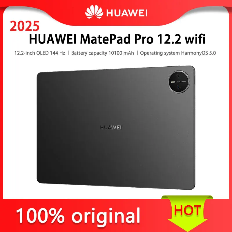 

Huawei MatePad Pro 12.2-inch WiFi 2025 Standard Edition Battery Capacity 10100mAh Hongmeng OS 5.0
