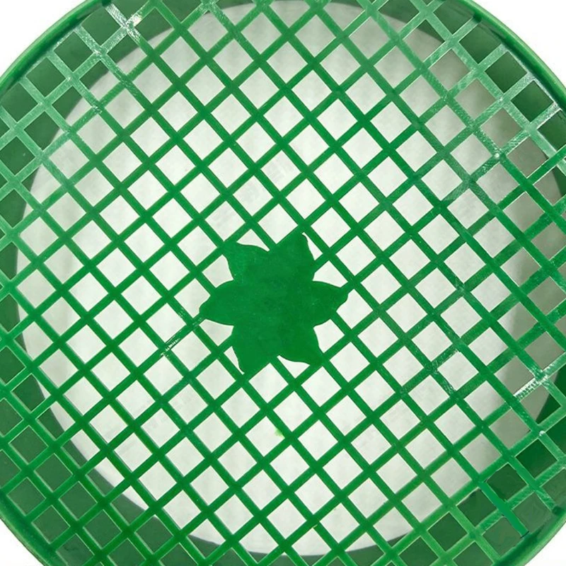 Plastic Garden Sand Sieve Green For Compost Soil Stone Mesh Round Garden Soil Sieve Pan Sand Sifter for Gravel Sand