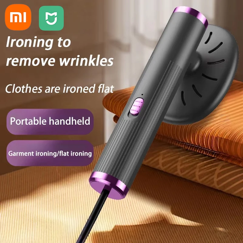 

Мини-ручной отпариватель для одежды Xiaomi, перезаряжаемый через USB утюг для путешествий, средство для быстрого удаления морщин, одежда, быстрый нагрев, компактный, для домашнего использования