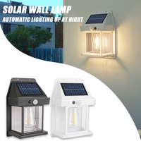 Solar Tungsten Filament Lamp Human Body Induction 3 Modes Outdoor Garden Lamp Hanging Wall Lamp Atmosphere Lamp Waterproof