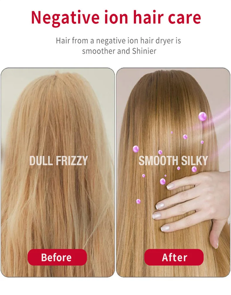 Neuer professioneller Haartrockner für Friseursalons, 2400W, hohe Leistung, starke Windgeschwindigkeit, Trocknung für zu Hause, empfohlener Haartrockner, EU/US-Stecker – Detail 7
