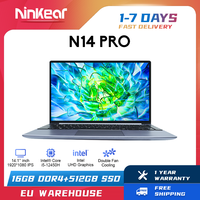 Ninkear Laptop N14 Pro 14-inch IPS Full HD Intel Core i5-12450H 16GB RAM+512B SSD Computer Windows 11 Notebook Ultraligh