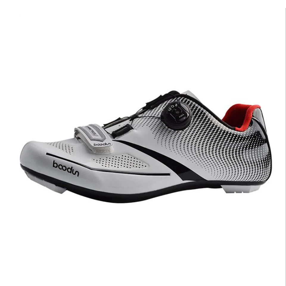 Breathable Pro Self-Locking Cycling Shoes Road Bike Bicycle Shoes Ultralight Athletic Racing Sneakers Zapatos Ciclismo Men Women