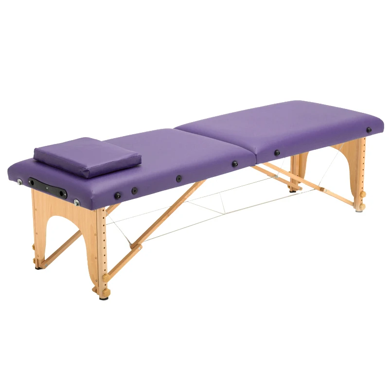 Professional Foldable Bed Stretcher Aesthetic Massage Chairs Full Body Mattress Cosmetic Massageliege Beauty Furniture MQ50MB