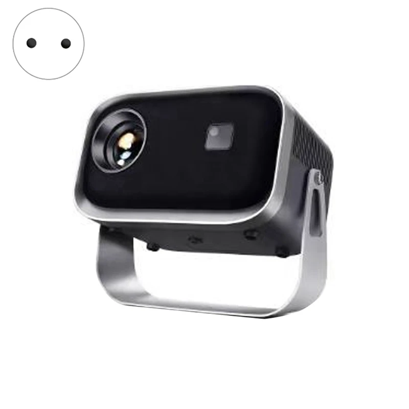 

Mini Wifi Projector With Bluetooth 1080P Electric Focus Home Theater Portable Projector 360°Adjustable Stand Durable EU Plug