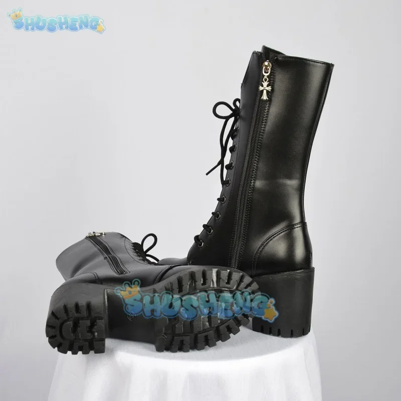 Genshin Impact Sapatos de Cosplay, Personagem de Anime, Lyney, Lynette