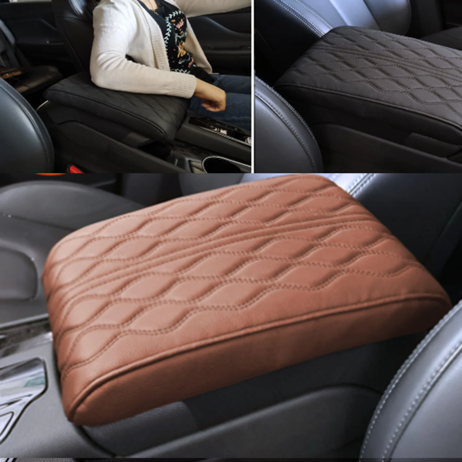 

Memory Foam Armrest Box Cushion Pad for General Vehicles is the Perfect Solution for a Soft and Comfortable driving experience i