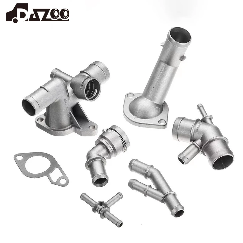 6PCS Samochodowy aluminiowy zestaw do modernizacji kołnierza płynu chłodzącego Do VW Golf MK4 Do Jetta GTI 1.8T 2000-2005 Do Audi TT 1999-2006 A3 06A 121133 J